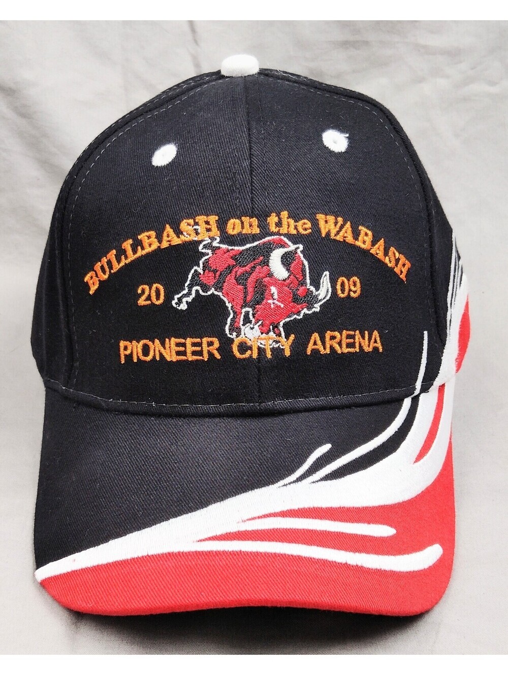 2009 Rollbash on the Wabash Pioneer City Arena OTTO Hat Bull Adjustable Cap